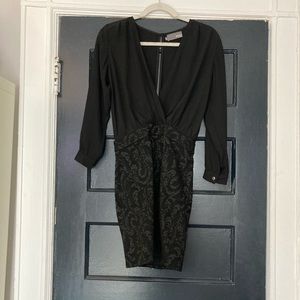 Beautiful Myne mixed media dress